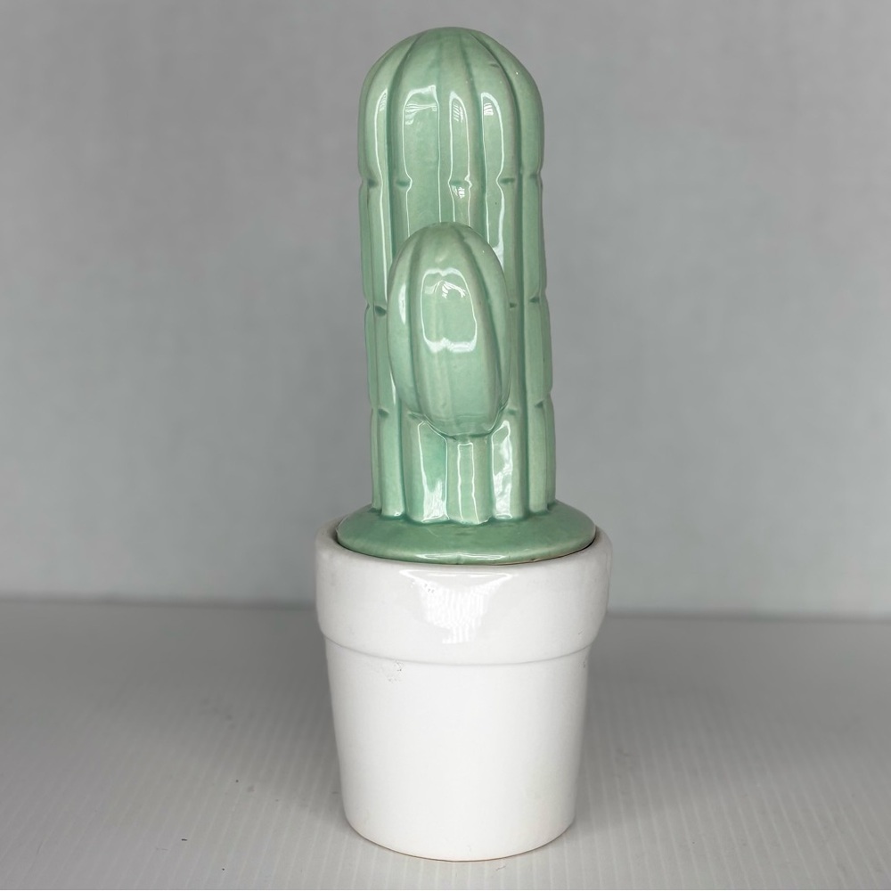 Cactus Bank w Original Stopper Southwest Decor 9.75” - Picture 4 of 10